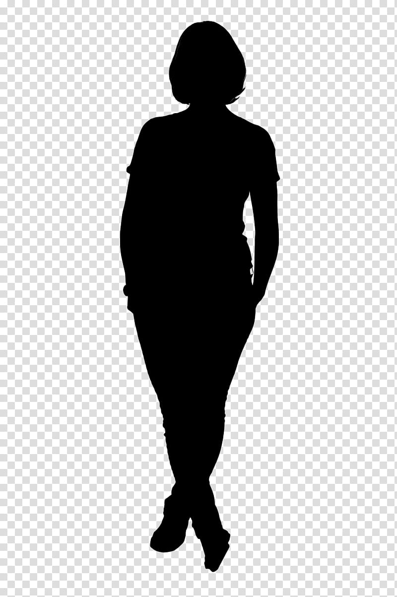 Female Silhouette Standing Png