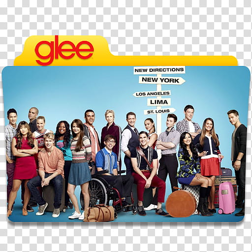 Glee Folder Icon, Glee  transparent background PNG clipart