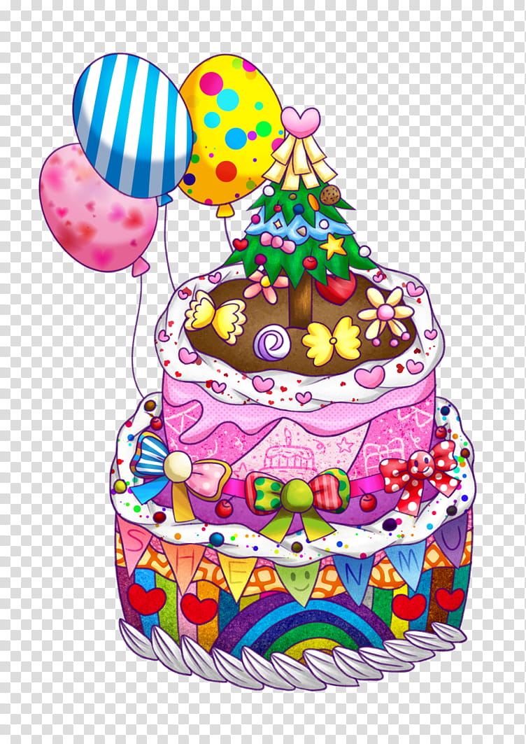 Cartoon Birthday Cake, Cake Decorating, Torte, Confectionery, Birthday
, Tortem, Food, Party Supply transparent background PNG clipart
