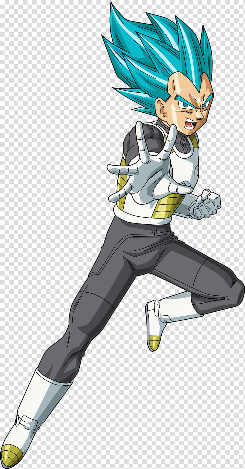 Vegeta SSGSS Power  transparent background PNG clipart