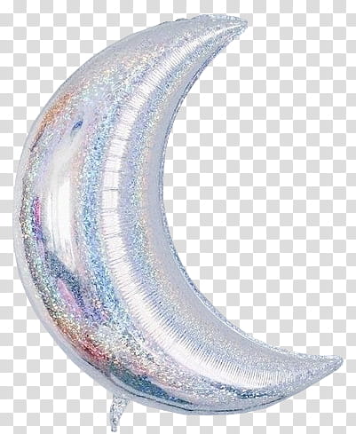 Holo ect, gray crescent moon aryt transparent background PNG clipart