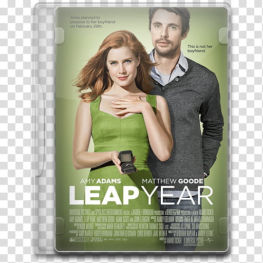 Movie Icon , Leap Year, Leap Year DVD case transparent background PNG clipart