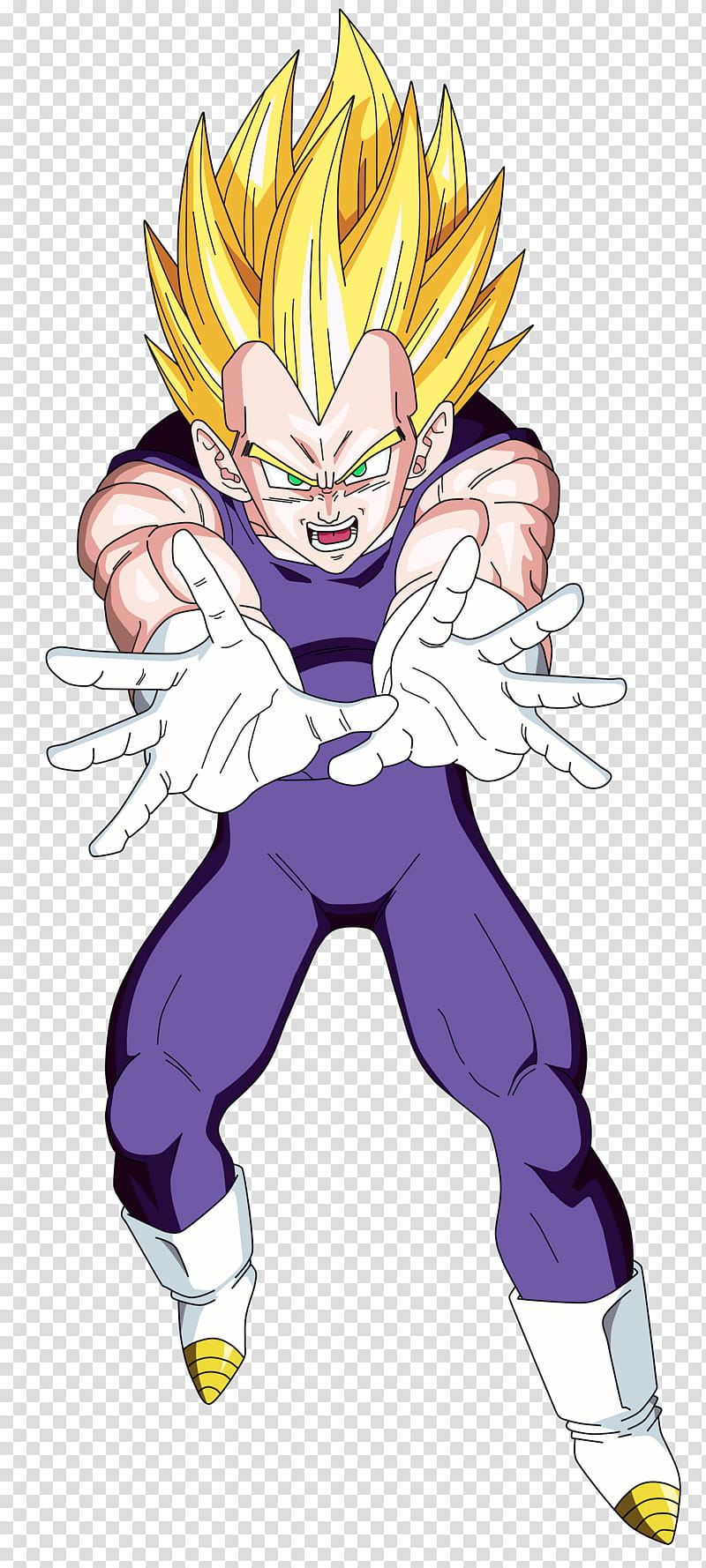 Vegeta SSJ Render Extraction, Dragonball Super Saiyan Vegeta illustration transparent background PNG clipart