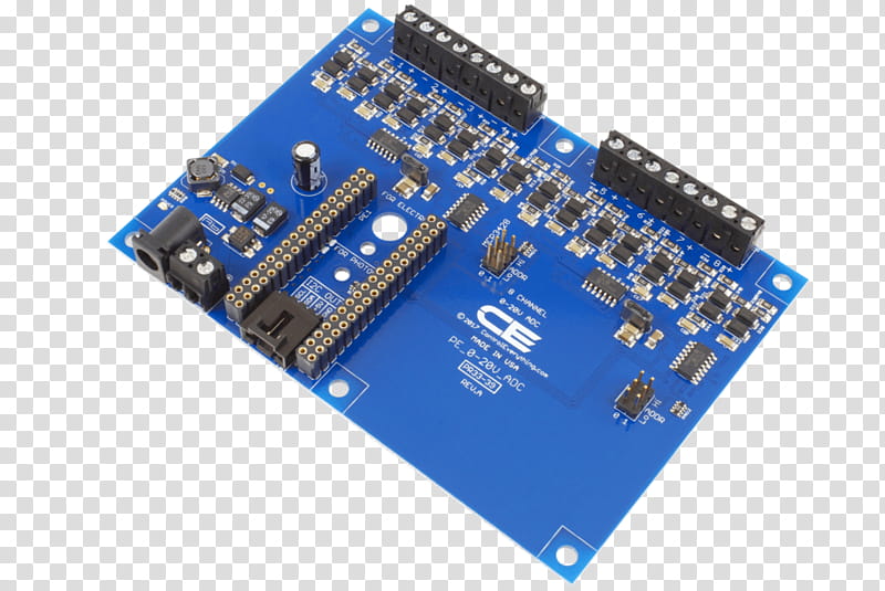 Card, Microcontroller, Analogtodigital Converter, Analog Signal, Amplifier, Signal Conditioning, Electric Current, Electronic Circuit transparent background PNG clipart