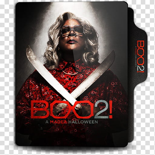 Boo  A Madea Halloween  Folder Icon, Boo  (c) transparent background PNG clipart