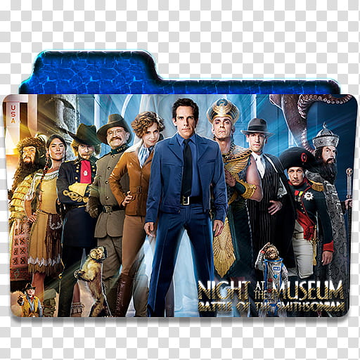 Night At The Museum Folder Icon , Night At the Museum II-Battle Of The Smithsonian transparent background PNG clipart