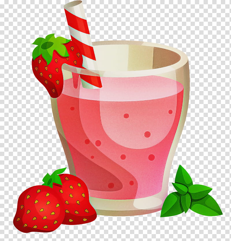 Strawberry, Strawberry Juice, Strawberries, Food, Drink, Nonalcoholic Beverage, Milkshake, Plant transparent background PNG clipart