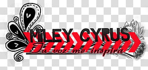 Texto Miley Cyrus DaiDreamStars transparent background PNG clipart thumbnail