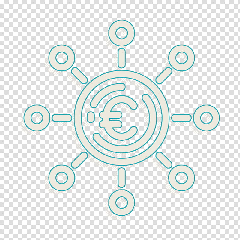 Euro icon Money Funding icon, Circle, Symbol, Logo, Symmetry transparent background PNG clipart
