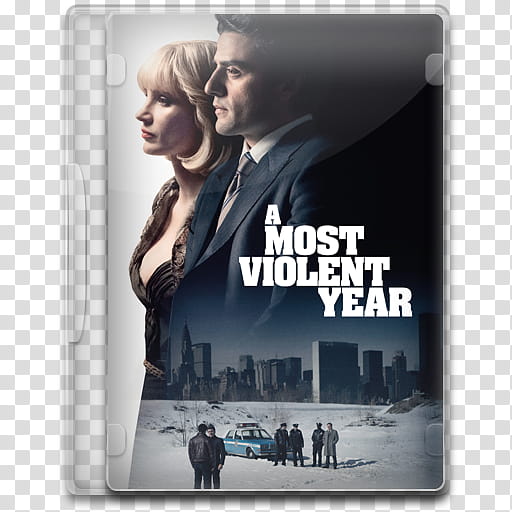 Movie Icon Mega , A Most Violent Year, A Most Violent Year DVD case illustration transparent background PNG clipart
