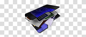 Dark Blue My Documents Icon, black folder icon transparent background PNG clipart thumbnail