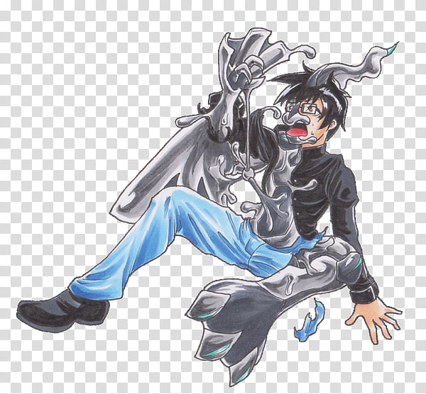 Zekrom TF , male anime character transparent background PNG clipart