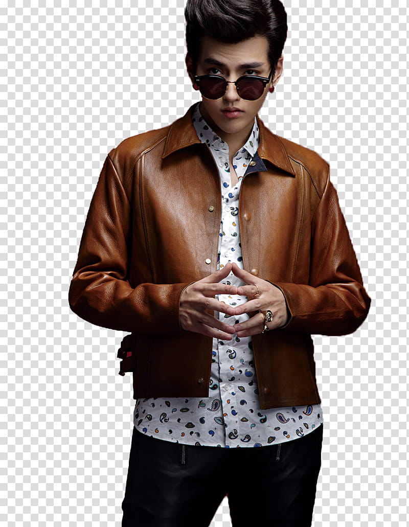 KRIS EXO, man putting hands together transparent background PNG clipart