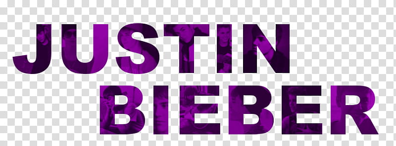 Justin Bieber text transparent background PNG clipart