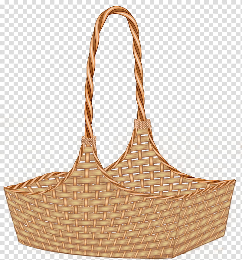 basket, brown wicker basket illustration transparent background PNG clipart