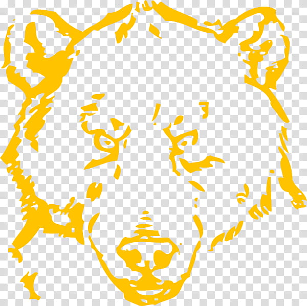 Polar Bear, American Black Bear, Giant Panda, Grizzly Bear, Alaska Peninsula Brown Bear, Drawing, Pizzly, Yellow transparent background PNG clipart
