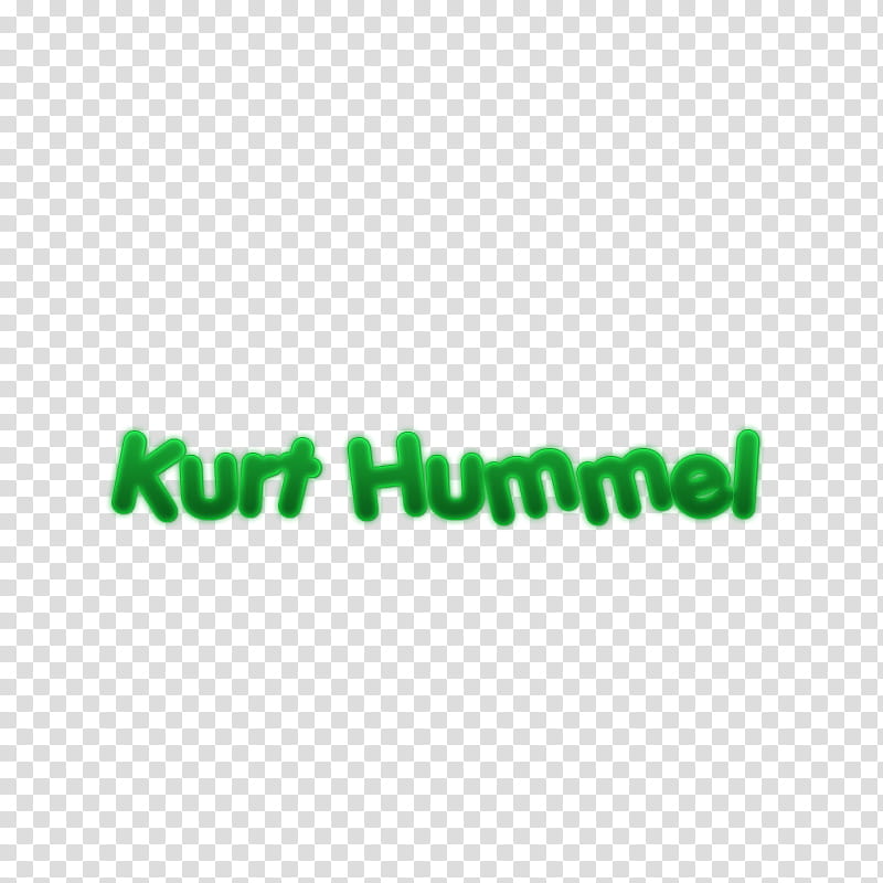nombres personajes glee, Kurt Hummel text transparent background PNG clipart