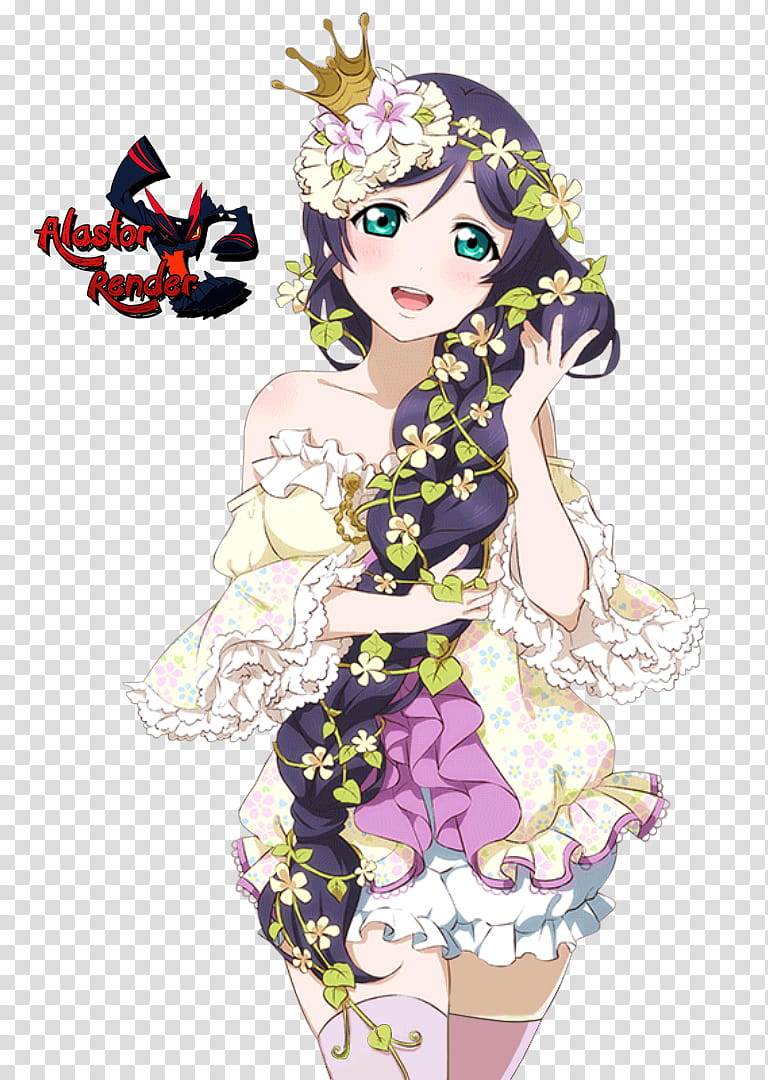 Tojo Nozomi Render transparent background PNG clipart