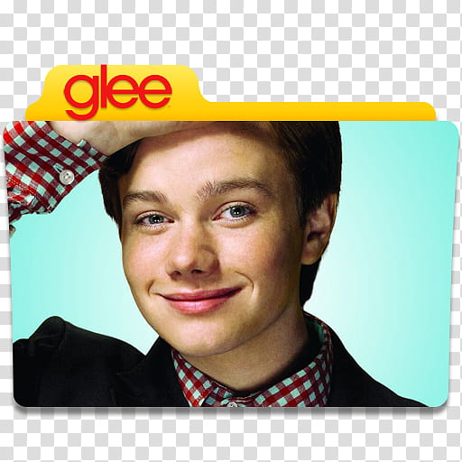 Glee Folder Icon, Glee Kurt Hummel transparent background PNG clipart