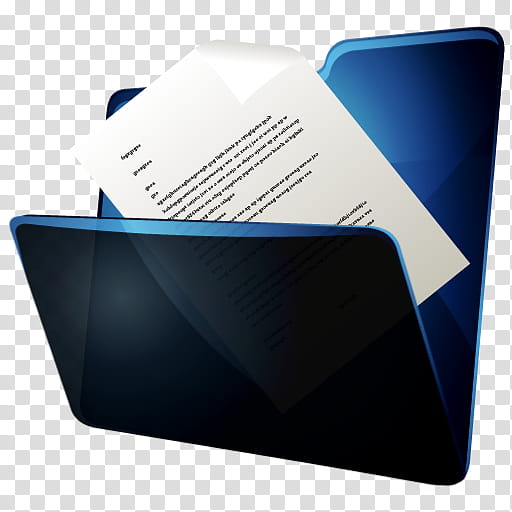 HP Dock Icon Set, FolderDocuments, black file folder transparent background PNG clipart