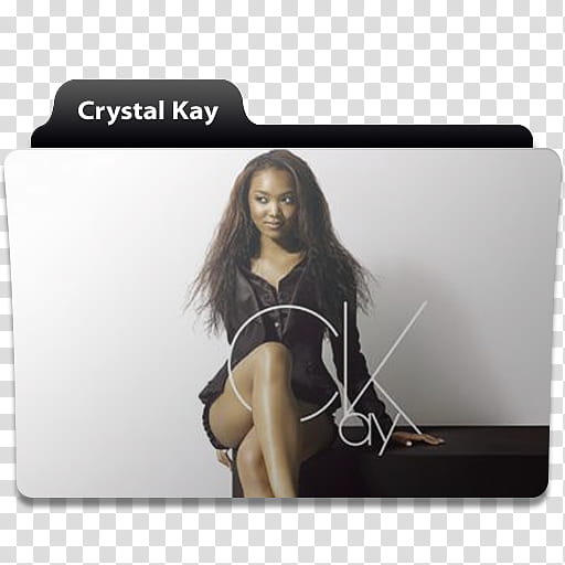 Music Folder , Crystal Kay transparent background PNG clipart