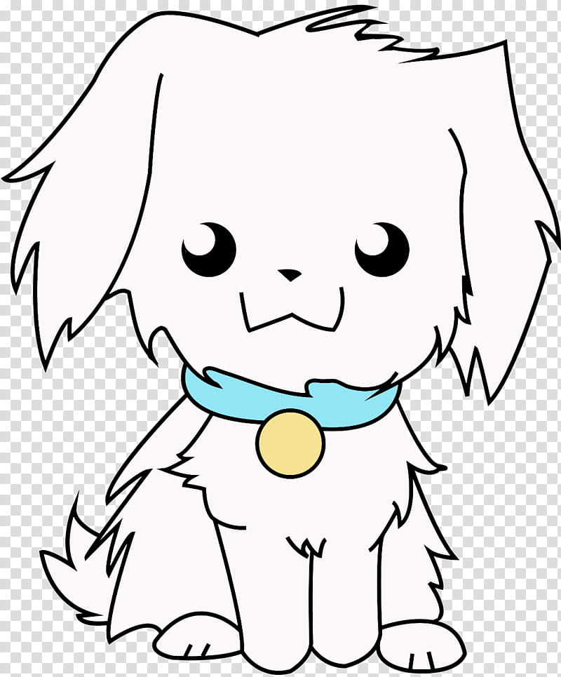Cute Fluffy Puppy transparent background PNG clipart