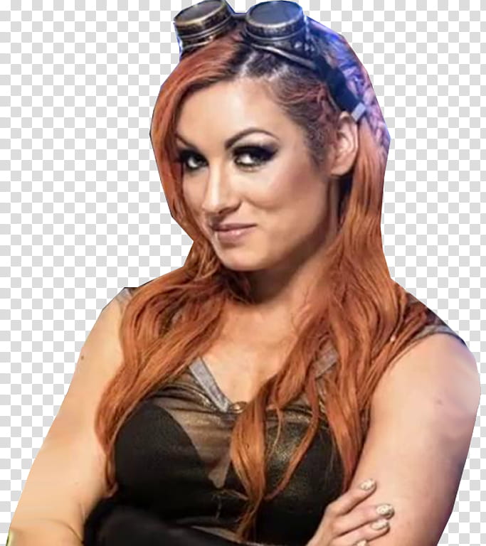 WWE Becky Lynch render  MrPHNML transparent background PNG clipart