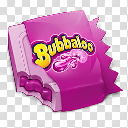 Bubaloo bubblegum transparent background PNG clipart