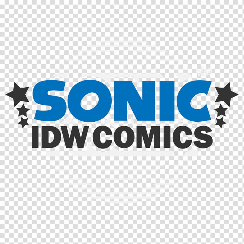 Sonic IDW Comics Logo transparent background PNG clipart