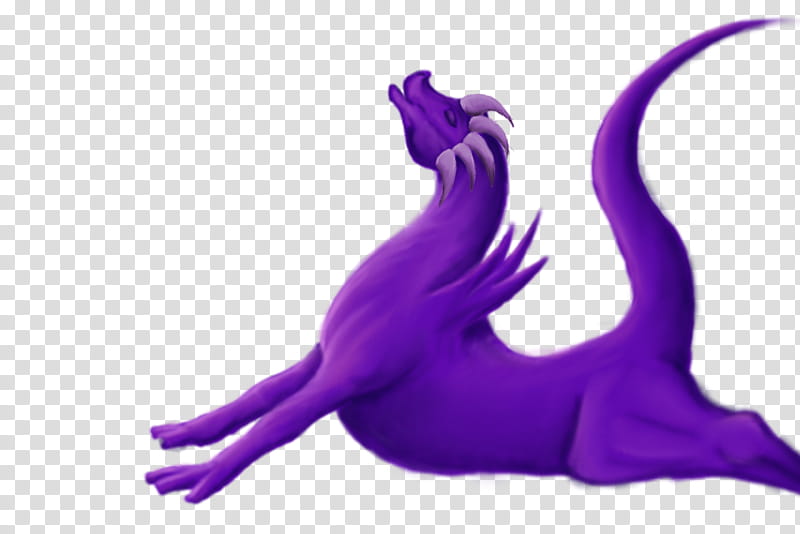 violett Dragon WIP  transparent background PNG clipart