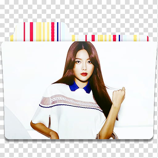 SooYoung SNSD Double M Endorsement Folder , .Soo Young transparent background PNG clipart