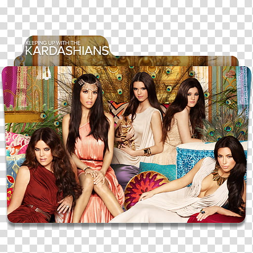 Keeping Up With The Kardashians Folder Icon, Keeping Up With The Kardashians  transparent background PNG clipart
