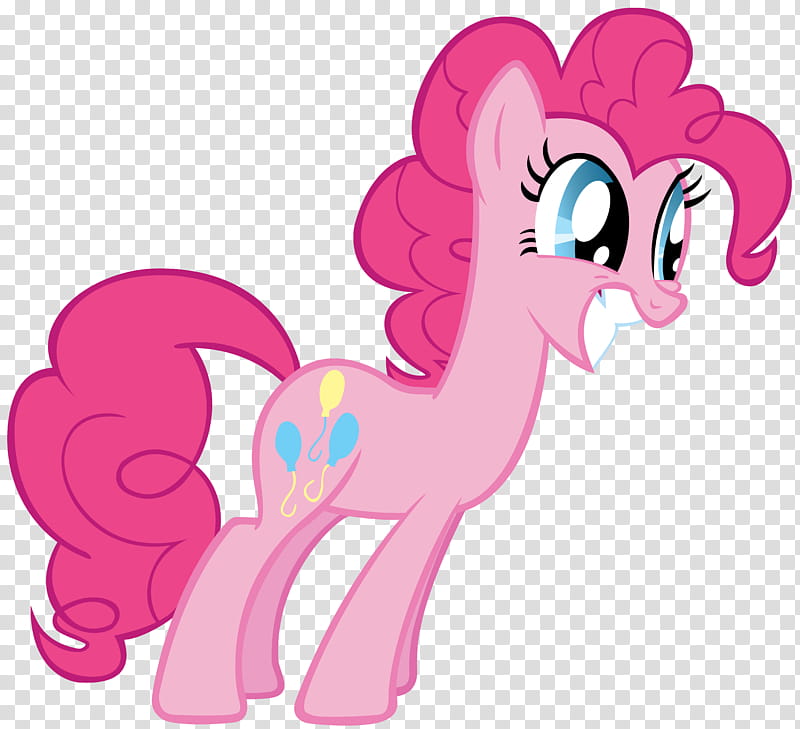Look at my teeth, pink My Little Pony illustration transparent background PNG clipart
