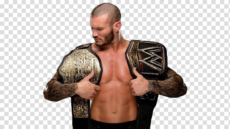 Randy Orton WWE World Champion  || transparent background PNG clipart