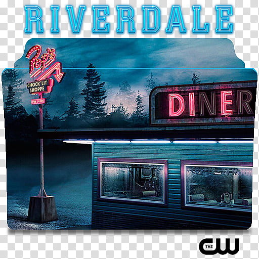 Riverdale series and season folder icons, Riverdale ( transparent background PNG clipart