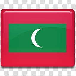 All in One Country Flag Icon, Maldives-Flag- transparent background PNG clipart