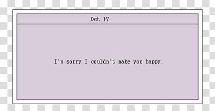 AESTHETIC GRUNGE, im sorry i couldnt make you happy text transparent background PNG clipart
