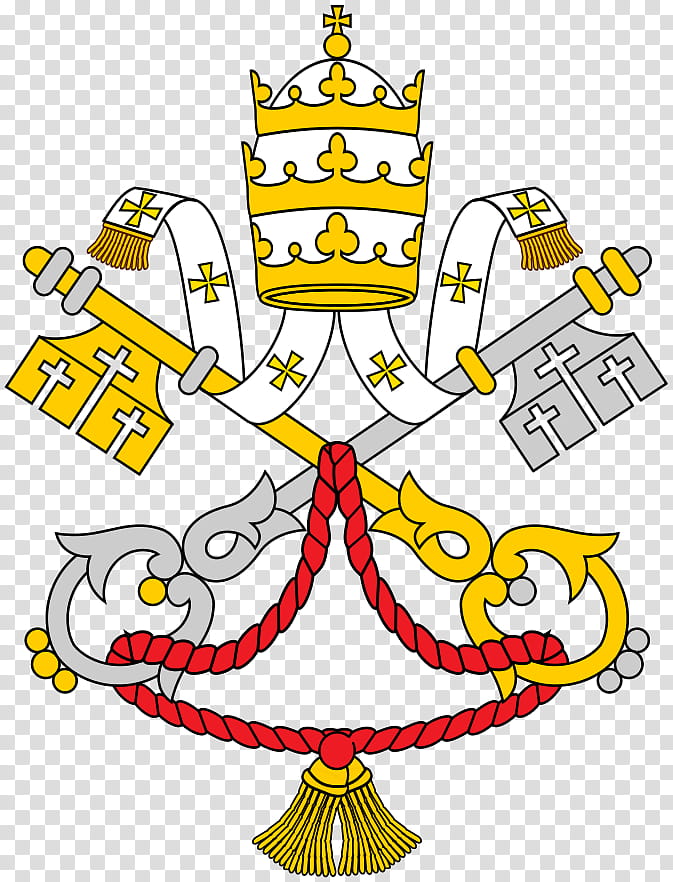 Church, Holy See, Vatican City, Archbasilica Of St John Lateran, Coats Of Arms Of The Holy See And Vatican City, Wappen Des Heiligen Stuhls, Catholicism, Coat Of Arms transparent background PNG clipart