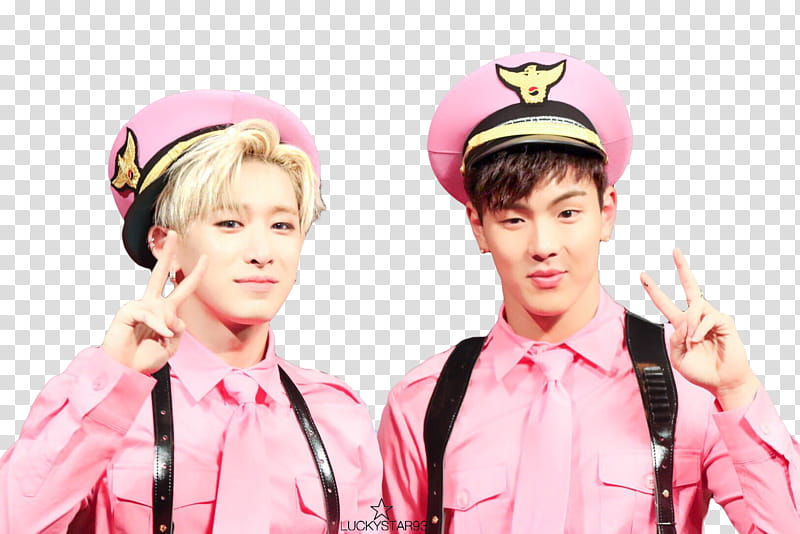 Wonho X Shownu transparent background PNG clipart