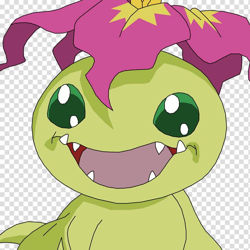 Palmon, Digimon character transparent background PNG clipart
