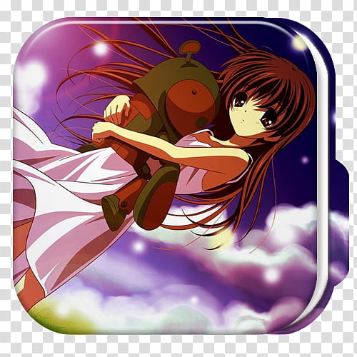 Carpetas Clannad, Clannad ~ Hiyuki-Chan () icon transparent background PNG clipart