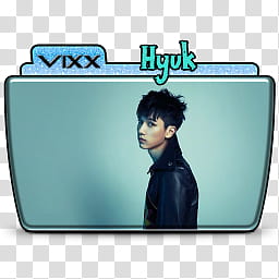 Carpetas Vixx ICO , Hyuk () transparent background PNG clipart