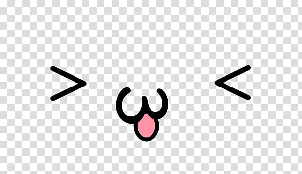 Kawaii Faces, showing tongue emoji illustration transparent background PNG clipart