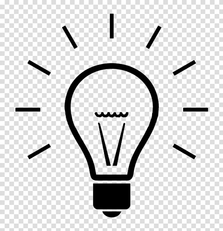 Light Bulb, Incandescent Light Bulb, Lamp, Text, Line, Line Art, Symbol, Logo transparent background PNG clipart