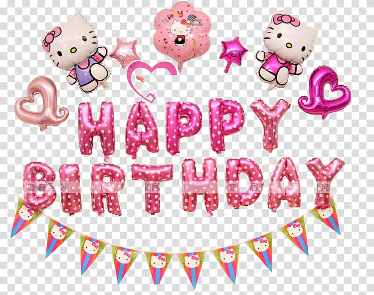 birthday hello kitty clipart