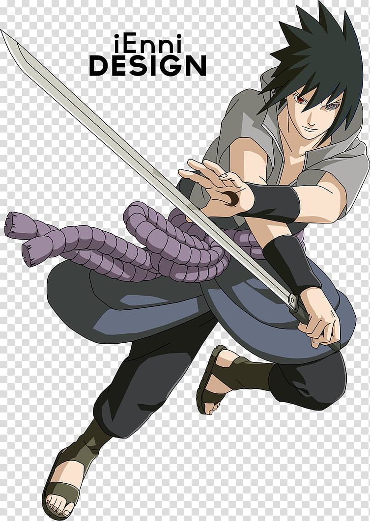 Naruto Storm : Sasuke Uchiha (Six Paths Mode) transparent background PNG clipart