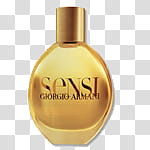 Parfume icons , sensi, Giorgio Armani Sensi bottle transparent background PNG clipart