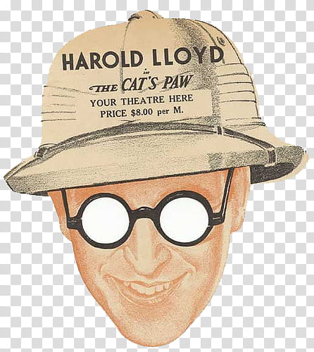 part, Harold Lloyd transparent background PNG clipart