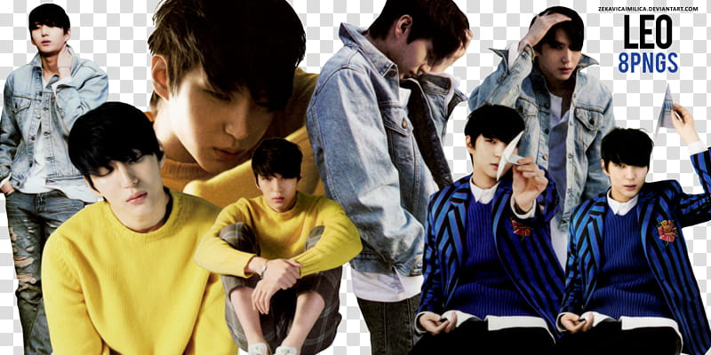 VIXX Leo Boys Record transparent background PNG clipart