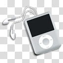 Love Design Music iPod, Silver icon transparent background PNG clipart